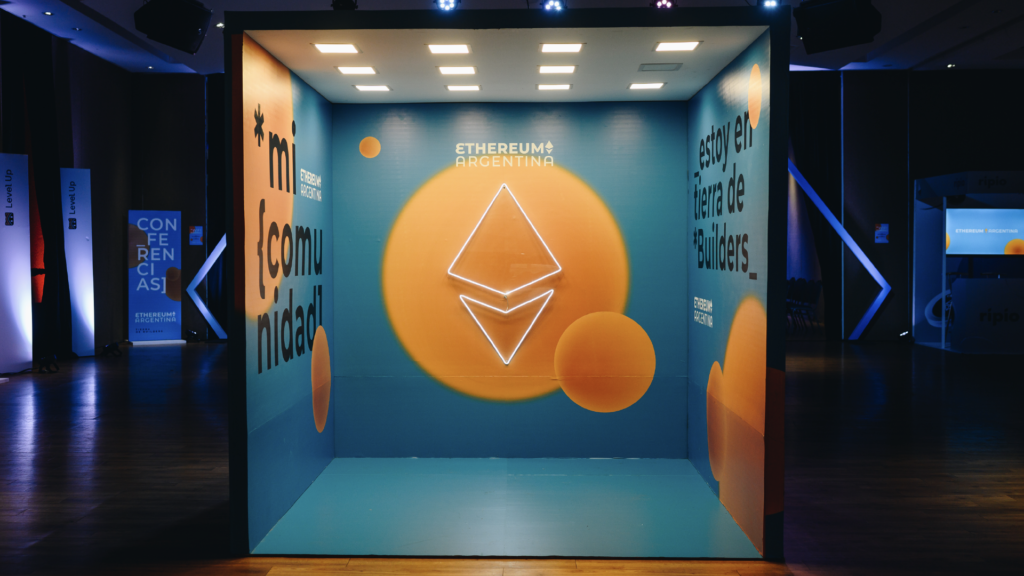 Ethereum Argentina desarrollo de identidad, Branding, evento.